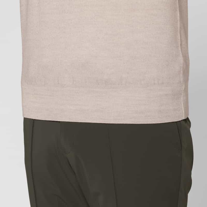 CRUCIANI CRUCIANI＜クルチアーニ＞ モックネックニットプルオーバー BEIGE