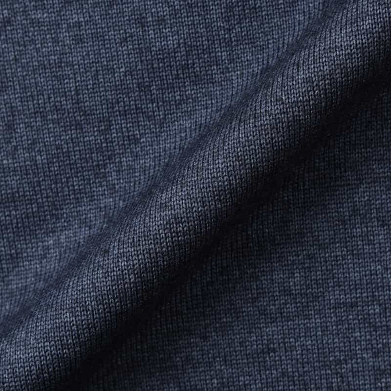 CRUCIANI CRUCIANI＜クルチアーニ＞ モックネックニットプルオーバー NAVY