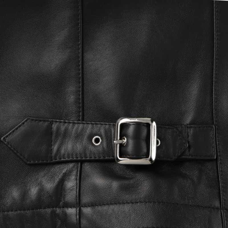 CINQUANTA CINQUANTA＜チンクワンタ＞ ジップアップライダースジャケット BLACK