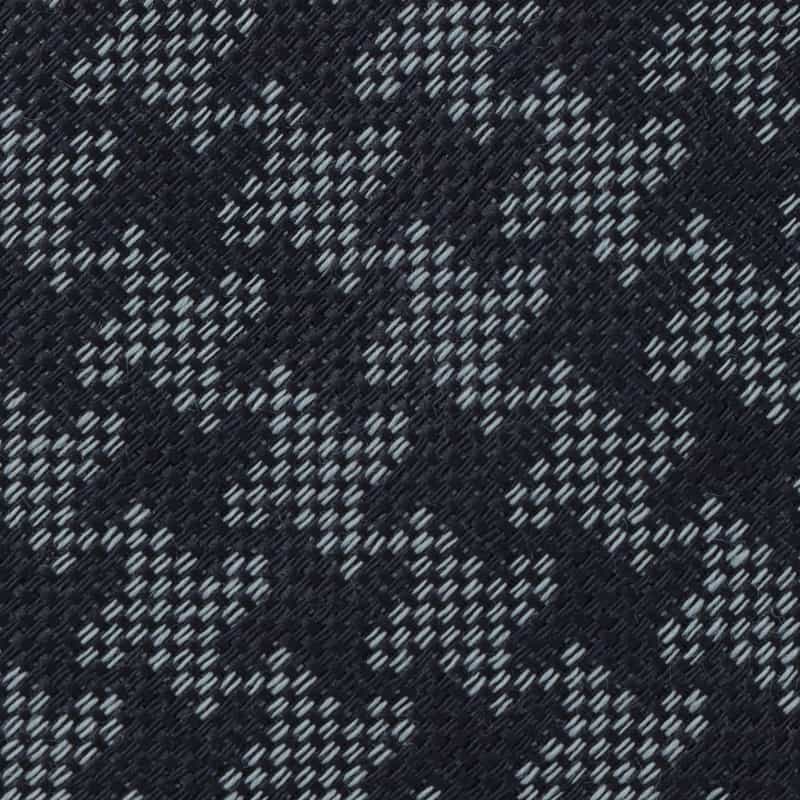 LUIGI  BORRELLI LUIGI BORRELLI＜ルイジボレッリ＞ 千鳥柄タイ BLUE