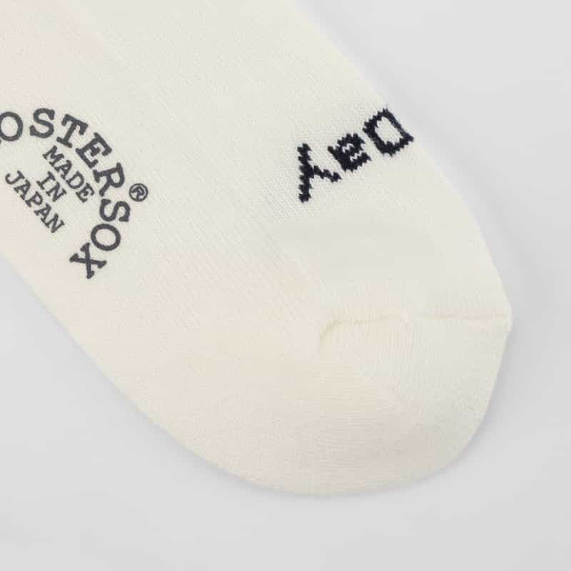 ROSTER SOX ROSTERSOX＜ロスターソックス＞ バーニーズ　ニューヨーク限定リブソックス（ゴルフベア） WHITE