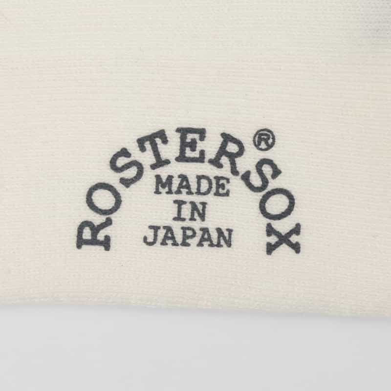 ROSTER SOX ROSTERSOX＜ロスターソックス＞ バーニーズ　ニューヨーク限定リブソックス（ゴルフベア） WHITE
