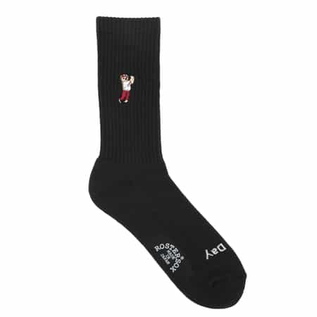 ROSTERSOX＜ロスターソックス＞ バーニーズ　ニューヨーク限定リブソックス（ゴルフベア）