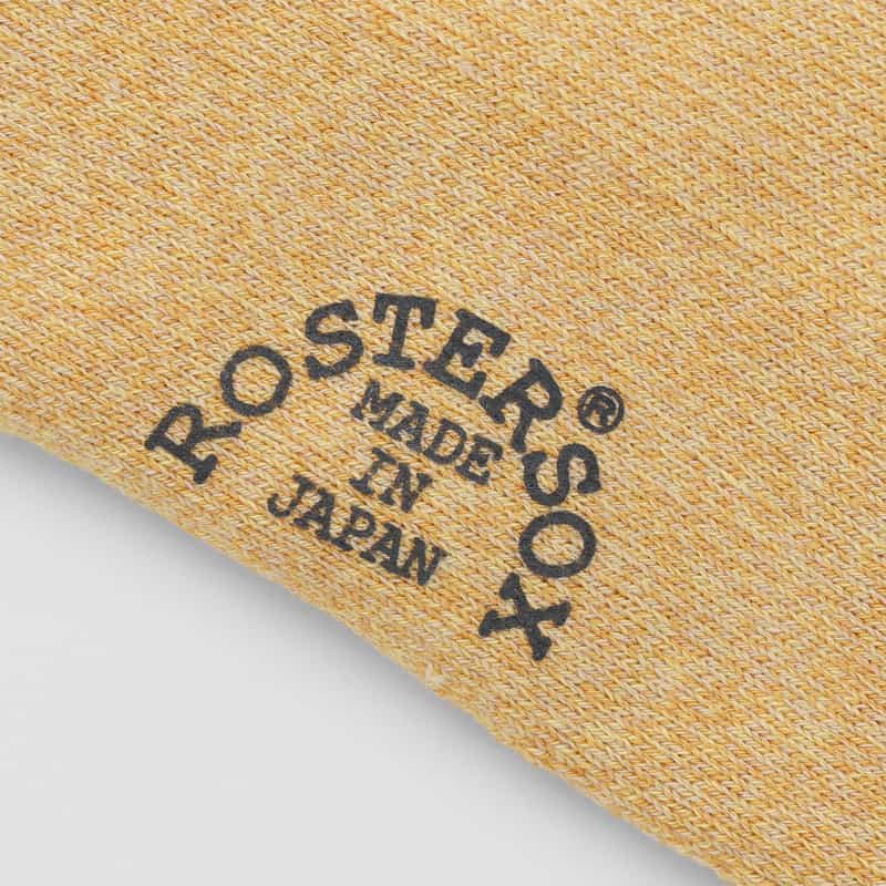 ROSTER SOX ROSTERSOX＜ロスターソックス＞ ソックス（ビール） YELLOW