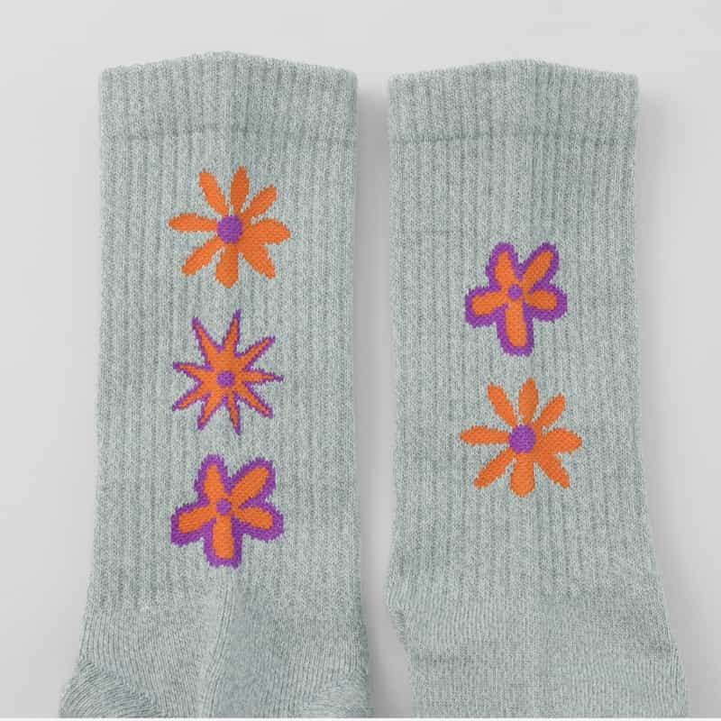 ROSTER SOX ROSTERSOX＜ロスターソックス＞ ソックス（フラワー） BLUE
