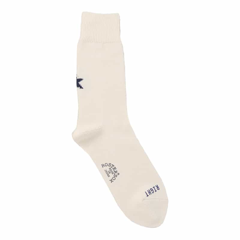 ROSTER SOX ROSTERSOX＜ロスターソックス＞ ソックス（ワンスター） WHITE
