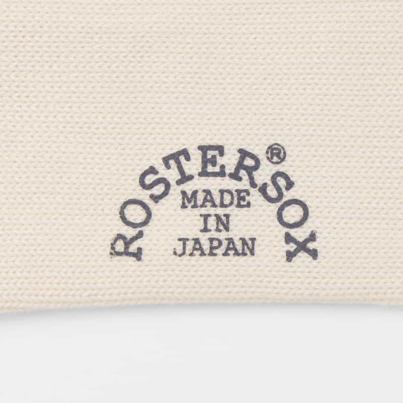 ROSTER SOX ROSTERSOX＜ロスターソックス＞ ソックス（ワンスター） WHITE