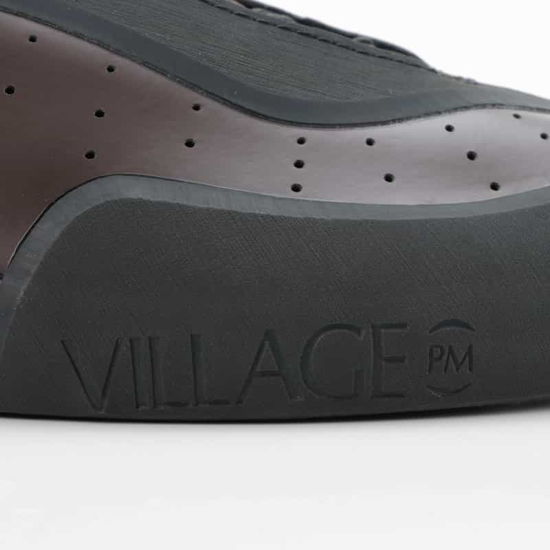 VILLAGE PM VILLAGE PM＜ヴィレッジ ピーエム＞ レザースニーカー BROWN