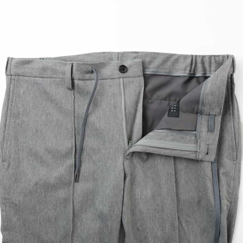 BARNEYS NEW YORK セットアップ ヘリンボーン柄デニムパンツ LIGHT GRAY
