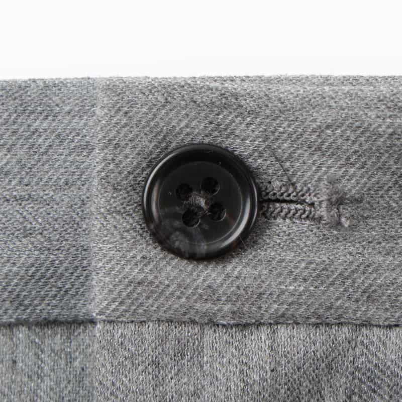 BARNEYS NEW YORK セットアップ ヘリンボーン柄デニムパンツ LIGHT GRAY