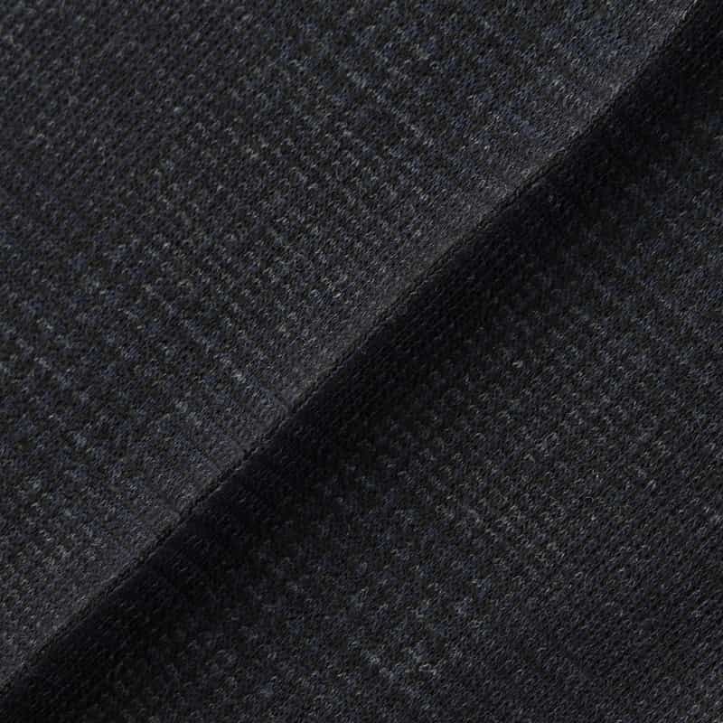 BARNEYS NEW YORK セットアップ グレンチェック柄ジャージーパンツ NAVY