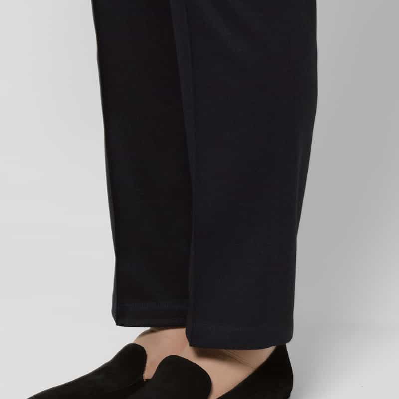 BARNEYS NEW YORK セットアップ フランネルニット素材イージーパンツ NAVY
