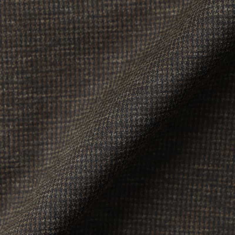 BARNEYS NEW YORK セットアップ メッシュストレッチ素材シングルジャケット BROWN