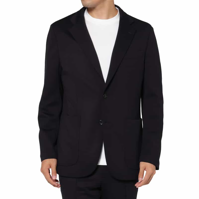 BARNEYS NEW YORK セットアップ ウール素材シングルジャケット（REDA社製ウール使用） NAVY