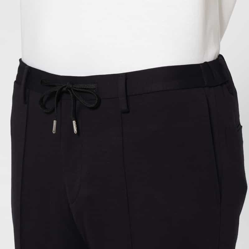 BARNEYS NEW YORK セットアップ ウール使用ストレッチパンツ（REDA社製ウール使用） NAVY