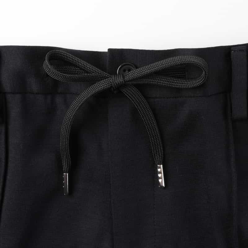 BARNEYS NEW YORK セットアップ ウール使用ストレッチパンツ（REDA社製ウール使用） NAVY