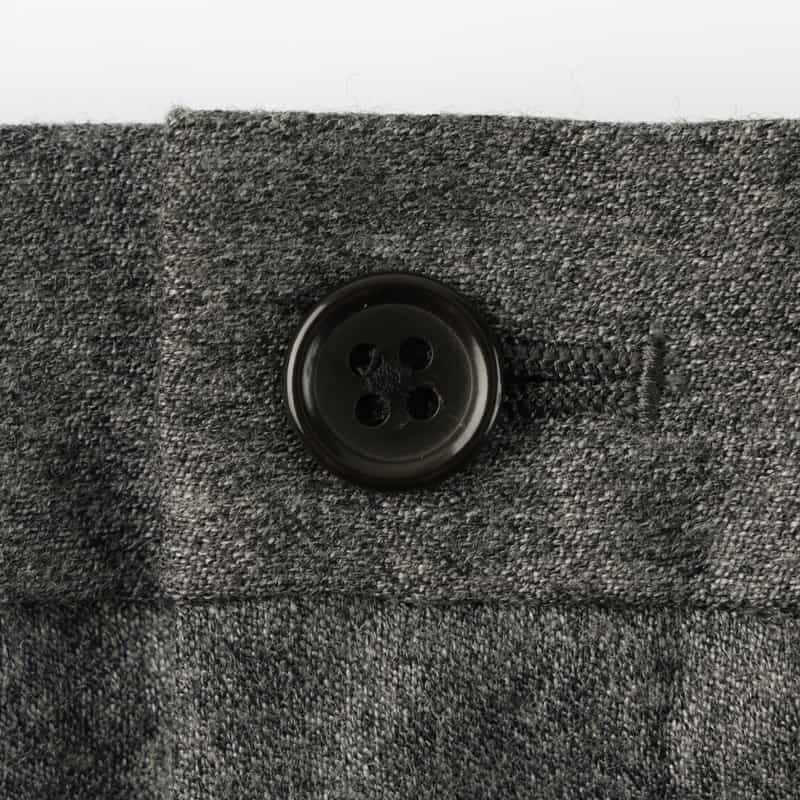 BARNEYS NEW YORK セットアップ フランネル素材ストレッチパンツ（REDA社製生地使用） GRAY