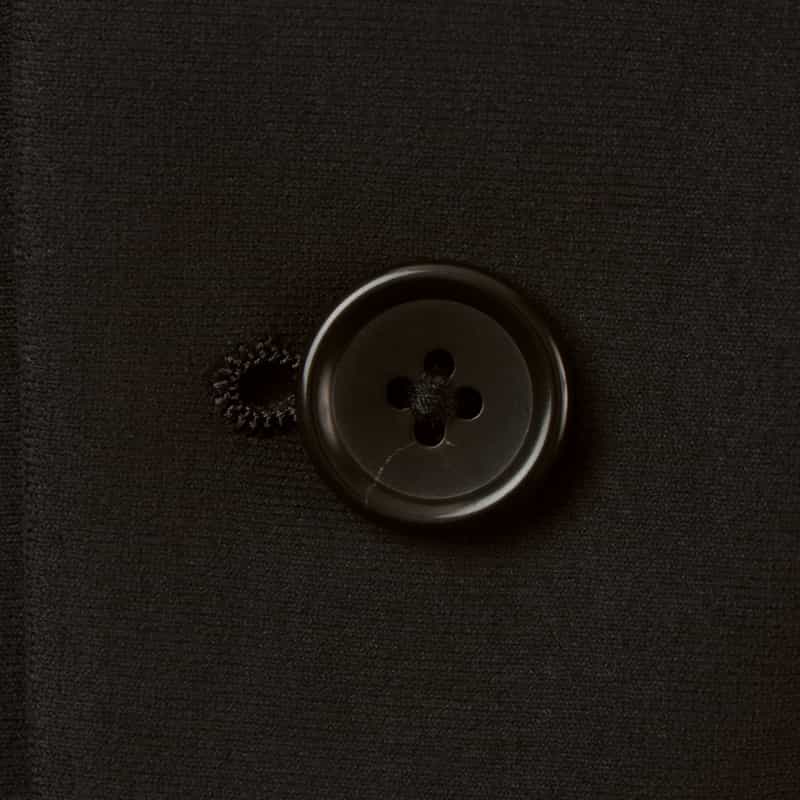 BARNEYS NEW YORK セットアップ スエードジャージー素材シングルジャケット BLACK
