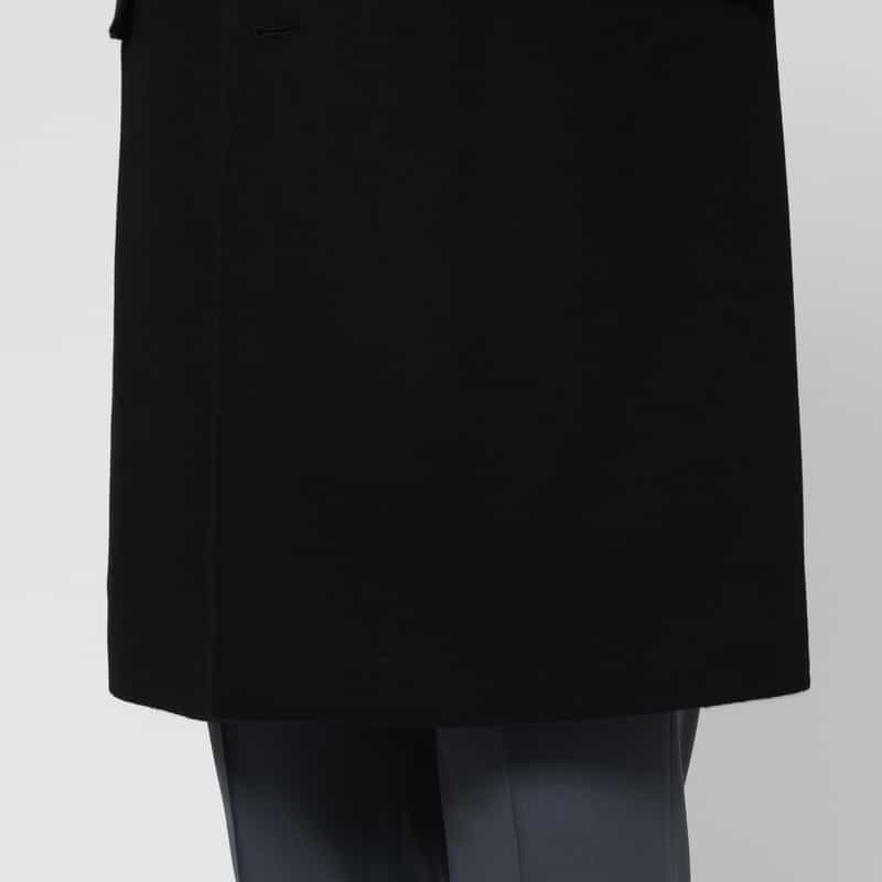 BARNEYS NEW YORK カシミヤ100％チェスターコート BLACK