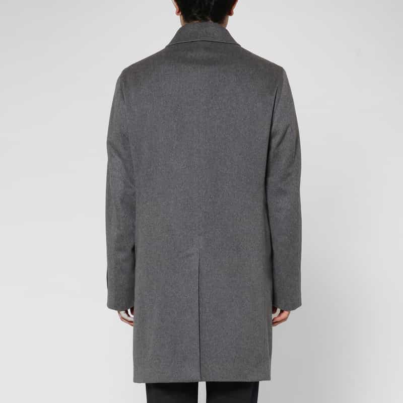 BARNEYS NEW YORK カシミヤ100％ステンカラーコート GRAY