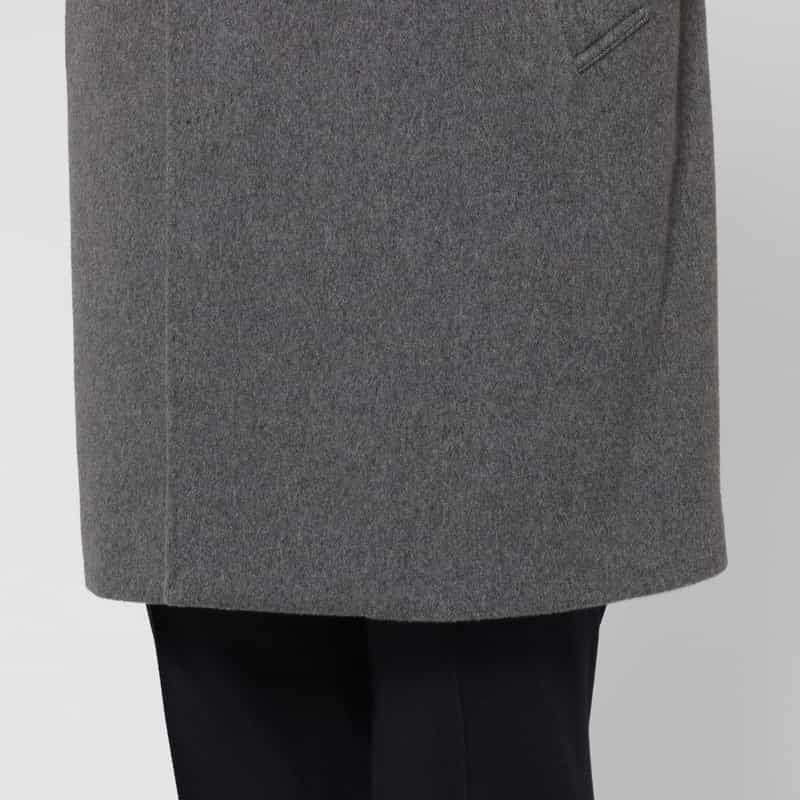 BARNEYS NEW YORK カシミヤ100％ステンカラーコート GRAY