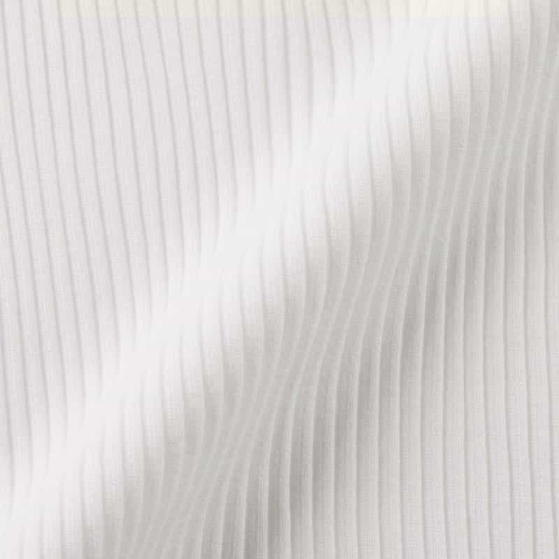 HYKE HYKE ＜ハイク＞ ロングスリーブ リブカットソー WHITE