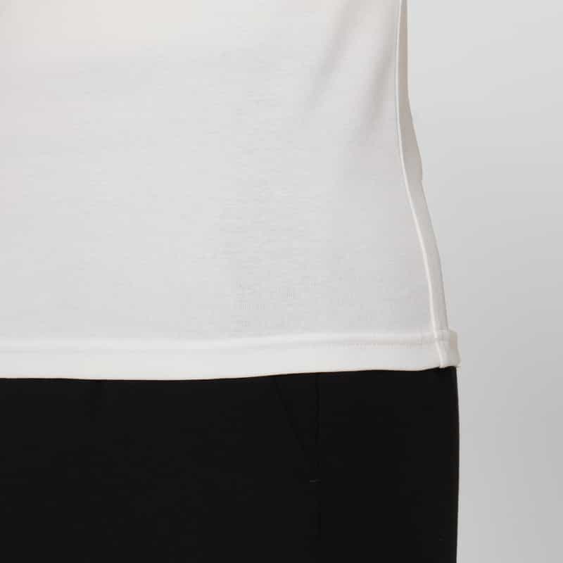 HYKE HYKE ＜ハイク＞ レイヤードデザイン ロングスリーブカットソー WHITE