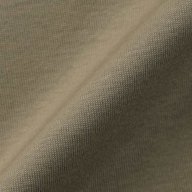HYKE HYKE ＜ハイク＞ レイヤードデザイン ロングスリーブカットソー KHAKI