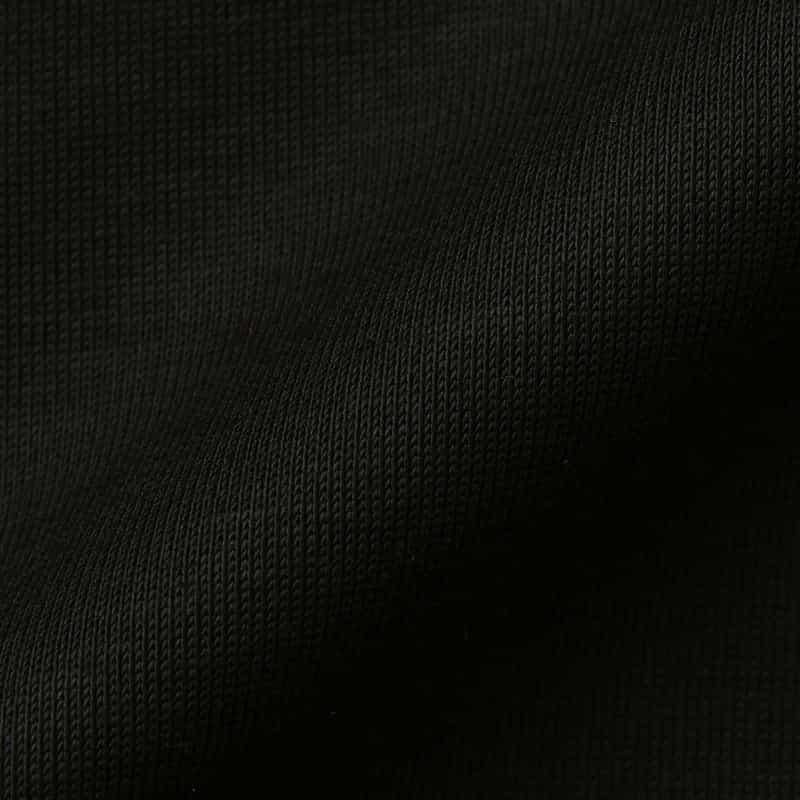 HYKE HYKE ＜ハイク＞ レイヤードデザイン ロングスリーブカットソー BLACK
