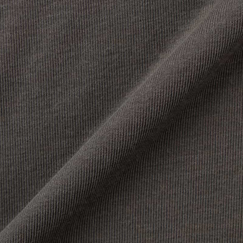 HYKE HYKE ＜ハイク＞ シアー素材 タートルネックカットソー GRAY