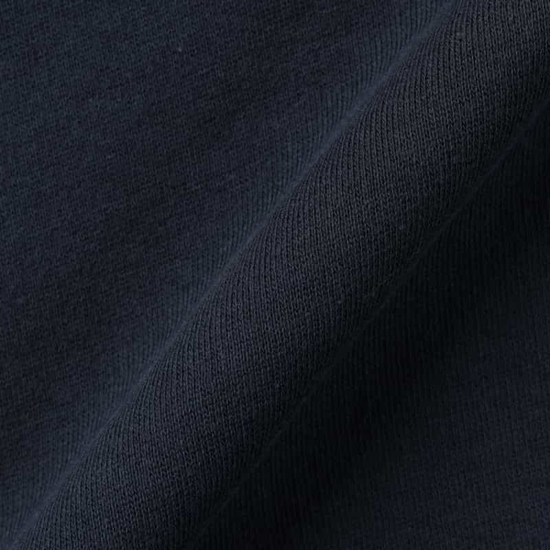 HYKE HYKE ＜ハイク＞ ハーフジップアップ スウェットプルオーバー NAVY