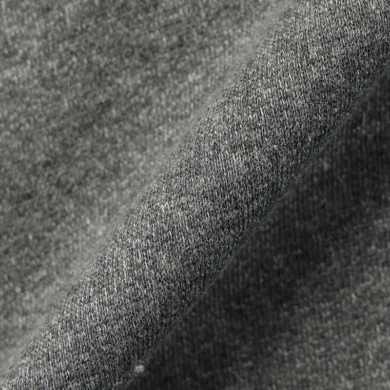 HYKE HYKE ＜ハイク＞ ハーフジップアップ スウェットプルオーバー GRAY