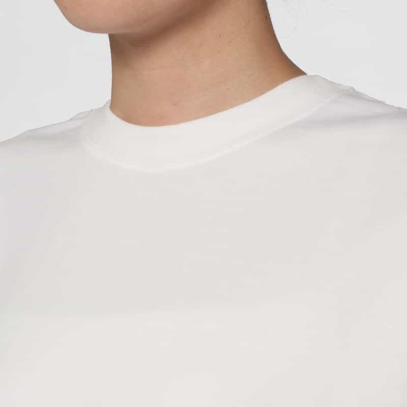 HYKE HYKE＜ハイク＞ コットン素材ロングスリーブカットソー WHITE