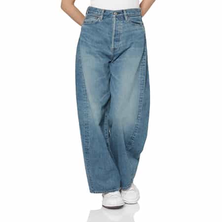 HYKE ＜ハイク＞ バレルレッグデニムパンツ
