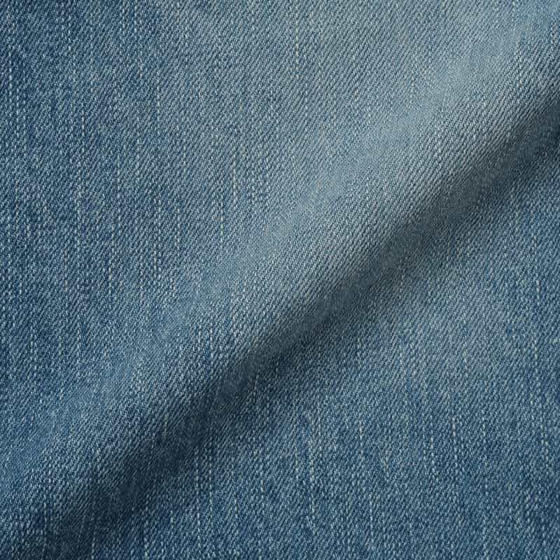 HYKE HYKE ＜ハイク＞ バレルレッグデニムパンツ BLUE