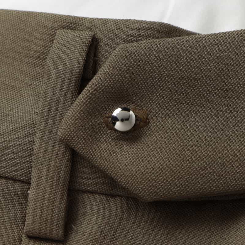 HYKE HYKE ＜ハイク＞ バレルレッグパンツ BEIGE