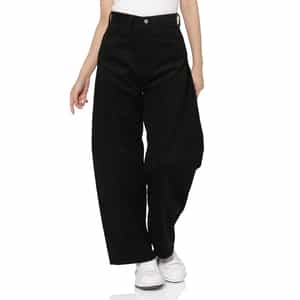 HYKE ＜ハイク＞ コーデュロイ バレルレッグパンツ