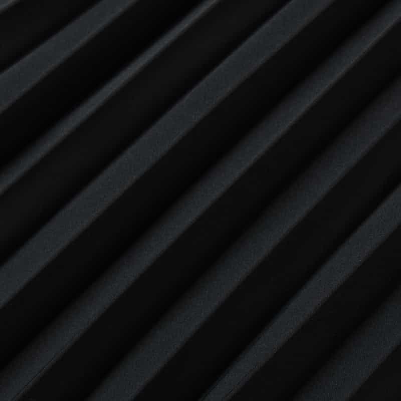HYKE HYKE ＜ハイク＞ プリーツスカート BLACK