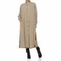 HYKE＜ハイク＞ スリット入りロングスリーブシャツドレス