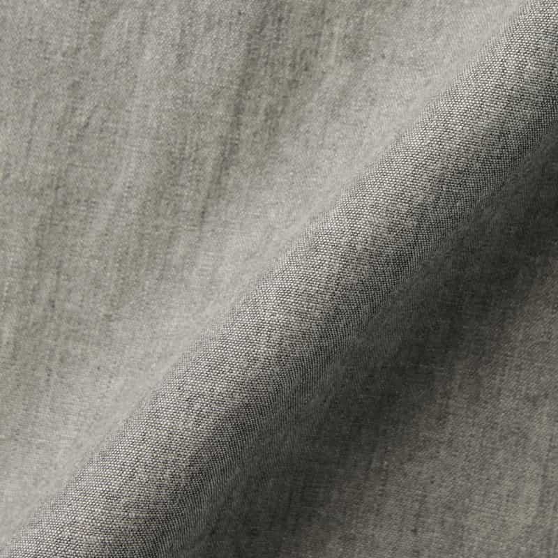 HYKE HYKE＜ハイク＞ シャンブレー ベルテッドシャツドレス GRAY