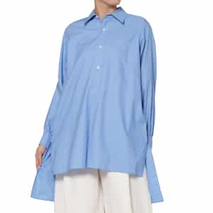 HYKE＜ハイク＞ コットン ロングシャツ