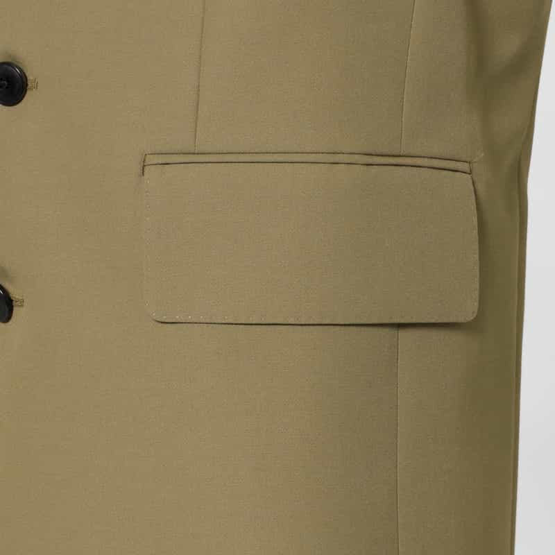 HYKE HYKE＜ハイク＞ スリーブレスブレザー BEIGE