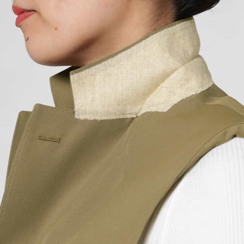 HYKE HYKE＜ハイク＞ スリーブレスブレザー BEIGE