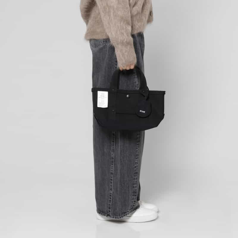 HYKE HYKE ＜ハイク＞ ミニトートバッグ BLACK