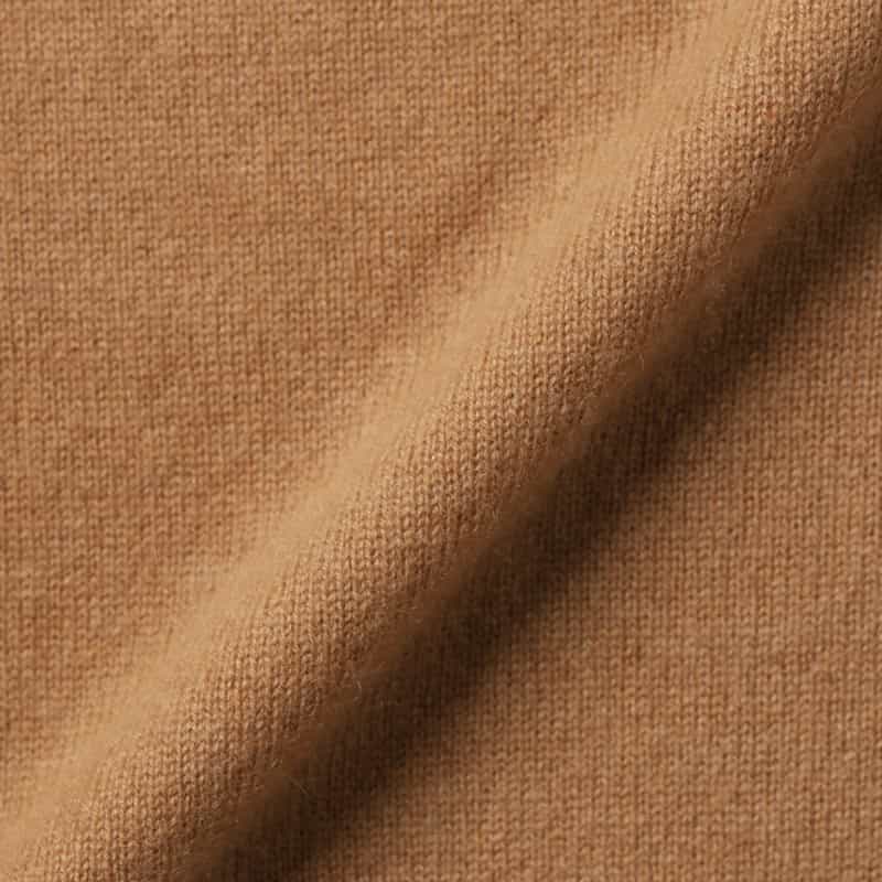 BARNEYS NEW YORK カシミヤ100％ハイゲージクルーネックニットプルオーバー BEIGE