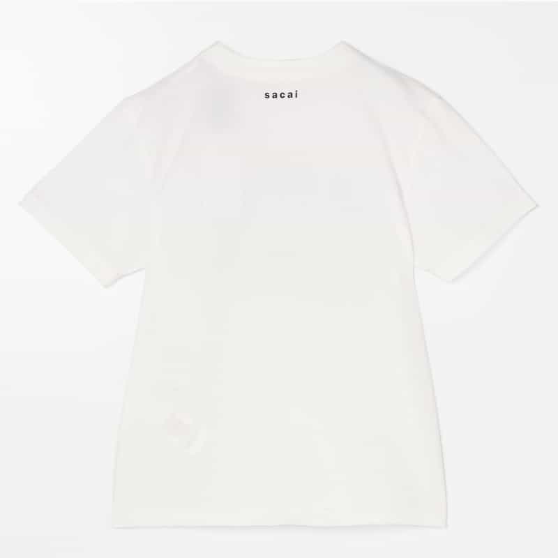 SACAI SACAI＜サカイ＞ グラフィックTシャツ WHITE