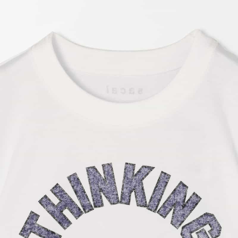 SACAI SACAI＜サカイ＞ グラフィックTシャツ WHITE