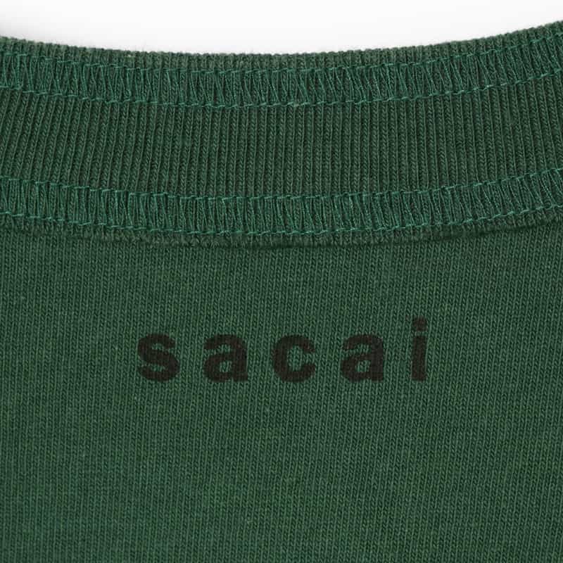 SACAI SACAI＜サカイ＞ グラフィックTシャツ GREEN