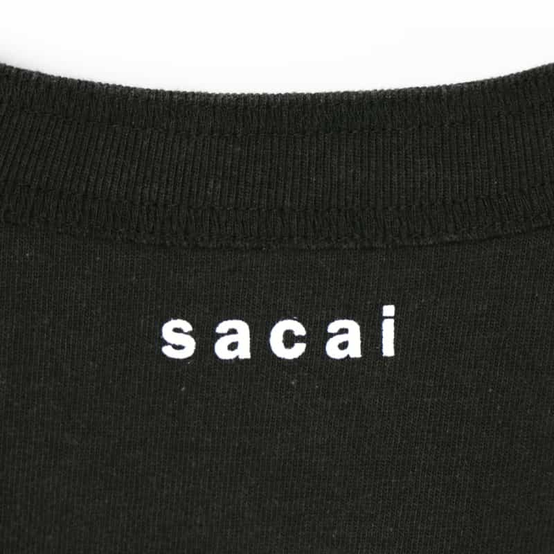 SACAI SACAI＜サカイ＞ グラフィックTシャツ BLACK