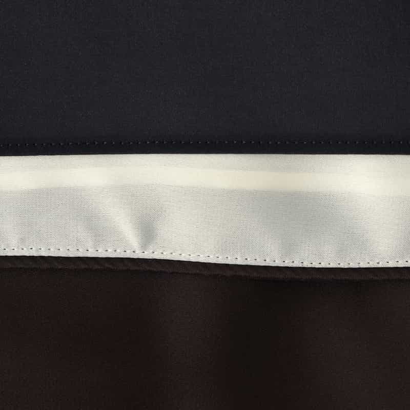 SACAI SACAI＜サカイ＞ コンビネーションデザインシャツ BROWN